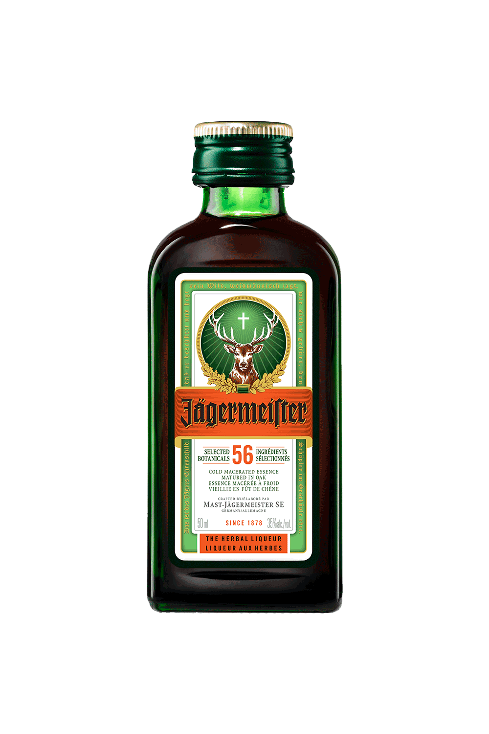 Rượu mùi Jägermeister 35% 4x0.02L