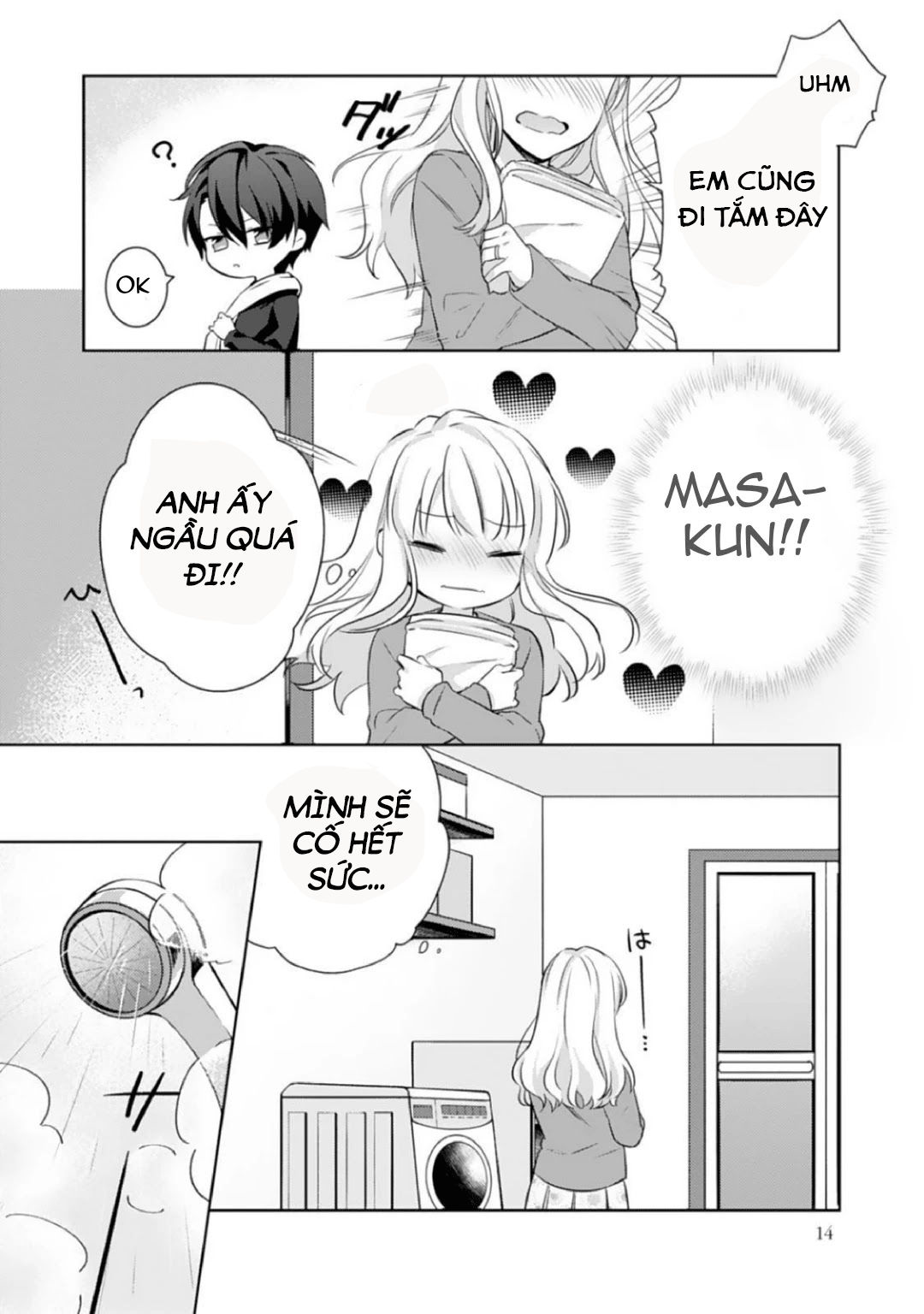 ecchi bị cấm cho đến khi kết hôn!? câu chuyện về hai người và đêm đầu tiên mong đợi chapter 1 16