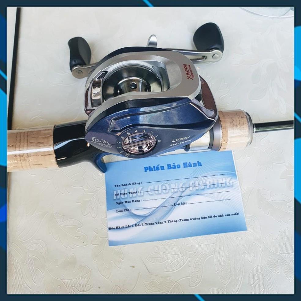 Bộ Cần Lure UL Máy Ngang YMERBOR Hàng Chất Lượng-Hàng Bảo Đảm Bộ Cần Câu Lóc