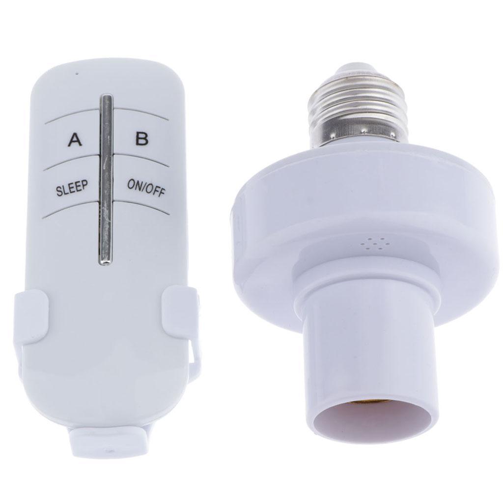 E27 Remote Control Lamp Head E27 Lamp Holder For Home Shopping Mall