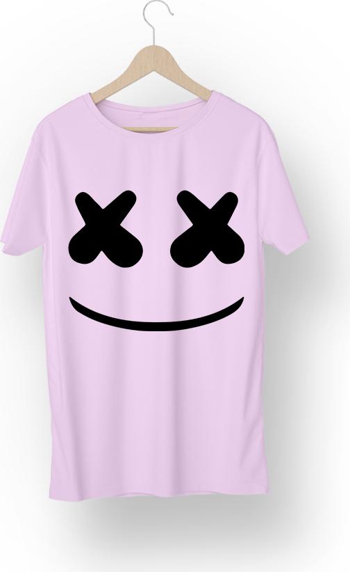 Áo Thun Couple Unisex ATLAN Form Rộng Hàn Quốc Mã TKA3 Màu Hồng Phấn - XXL - 3XL