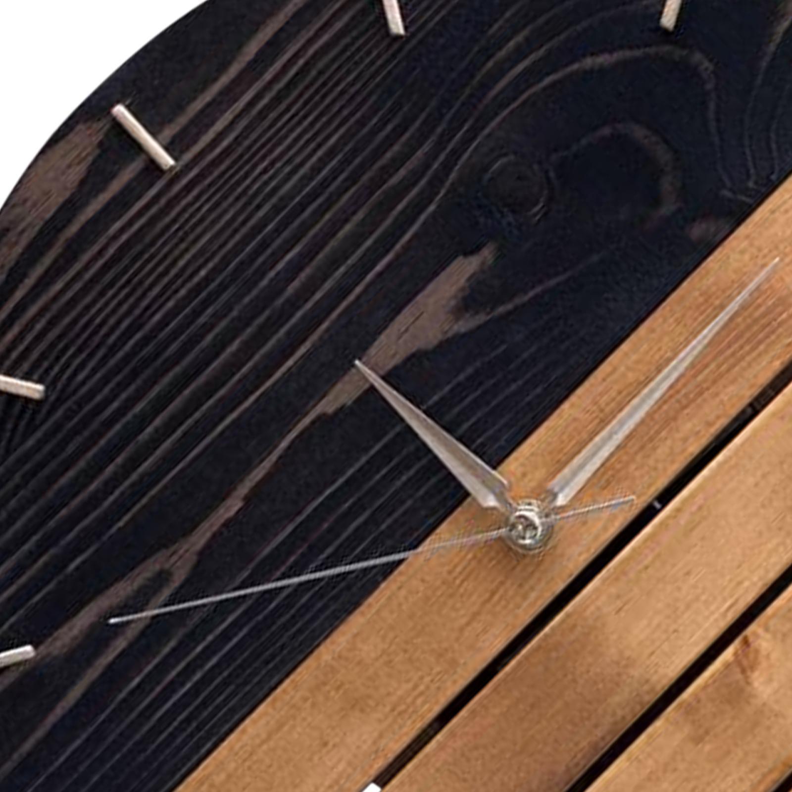 Creative Wall Clock, Silent Battery Operated Quartz Wall Clock for Living Room, Bedroom Decoration