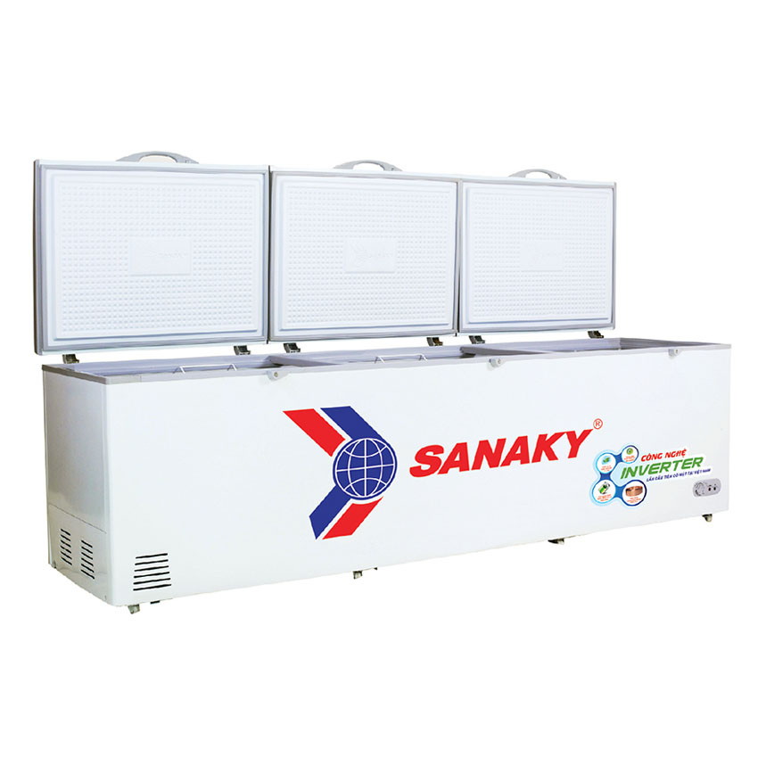 TỦ ĐÔNG 3 CÁNH SANAKY INVERTER 1143 LÍT VH-1399HY3 ĐỒNG (R600A) - HÀNG CHÍNH HÃNG - CHỈ GIAO HCM