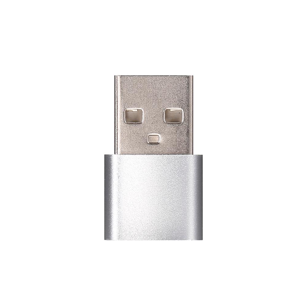 Type-C to USB Adapter USB 2.0 Adapter High Speed Transmission Adapter Aluminium Alloy Shell Adapter for Computer Phone
