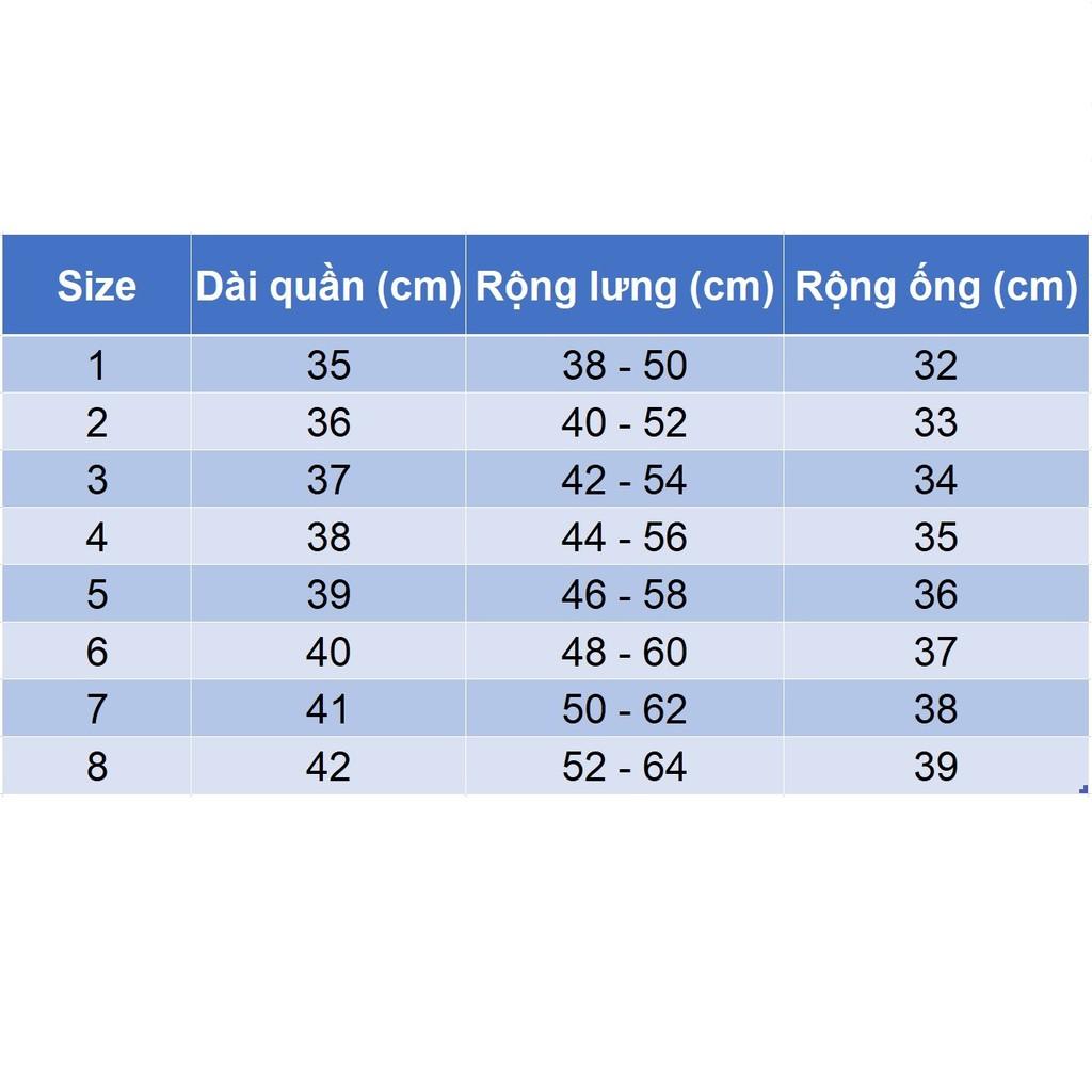 Quần jean lửng thêu cho bé gái