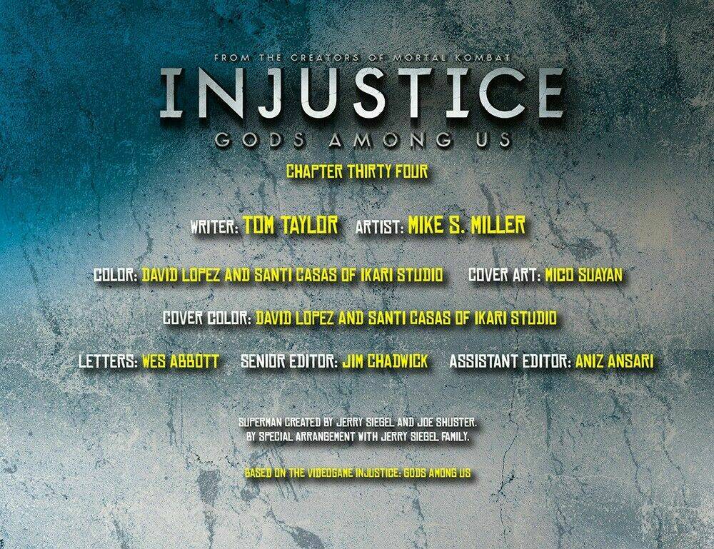 Injustice - Gods Among Us Chapter 34 - Trang 0