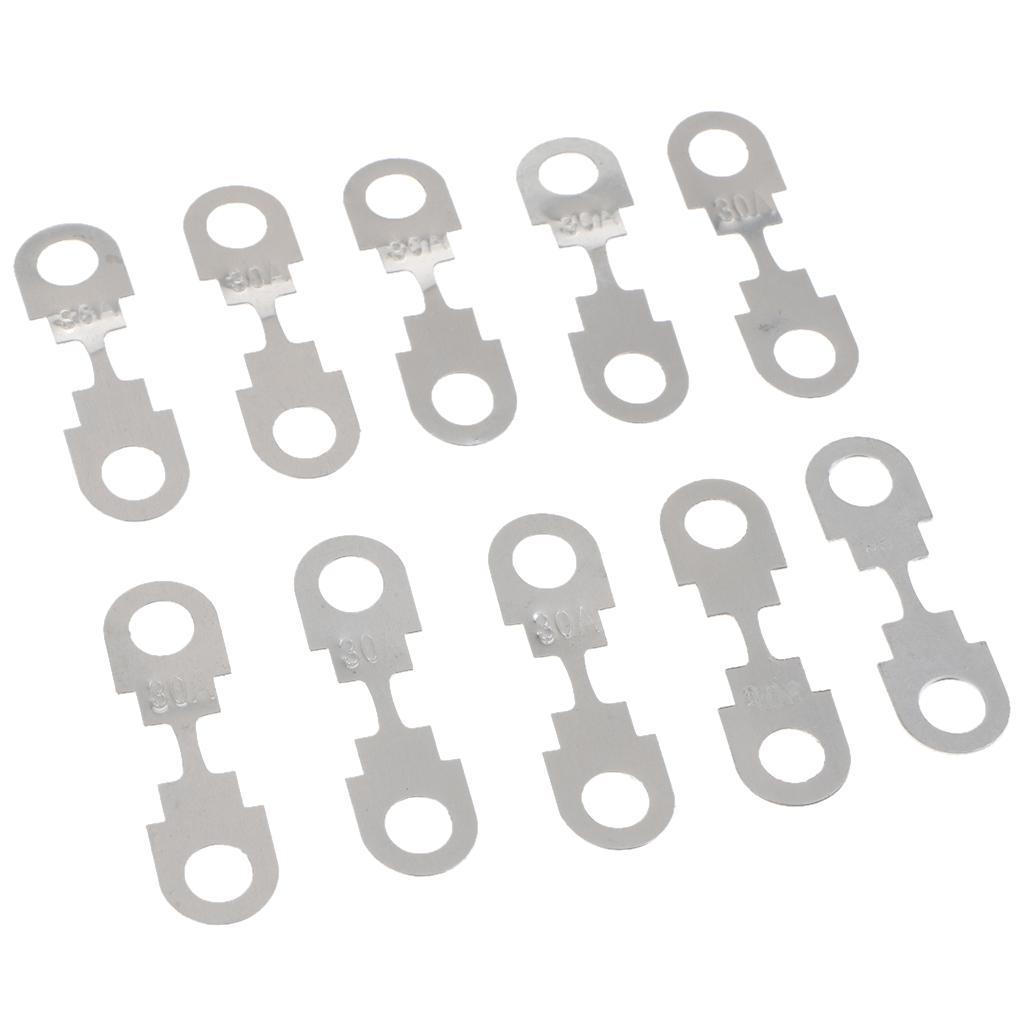 10 Pieces 12V 30A Fuse Strip for SEAT