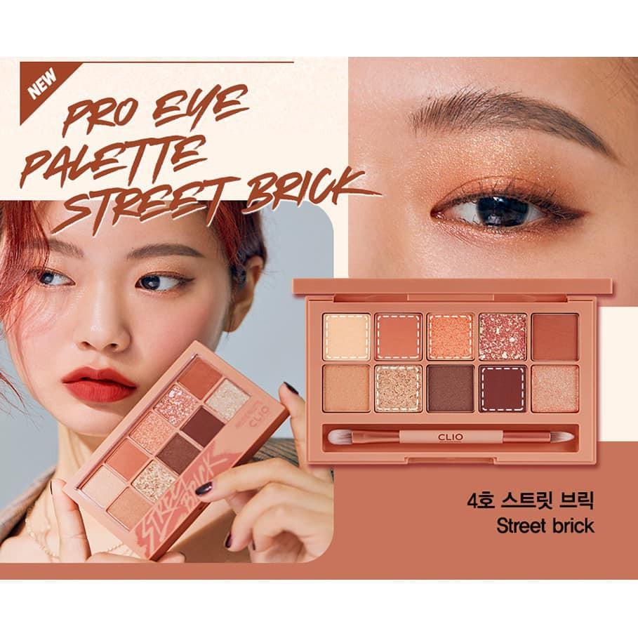 Màu Mắt Trang Điểm CLIO PRO EYE PALETTE 0.6gx10