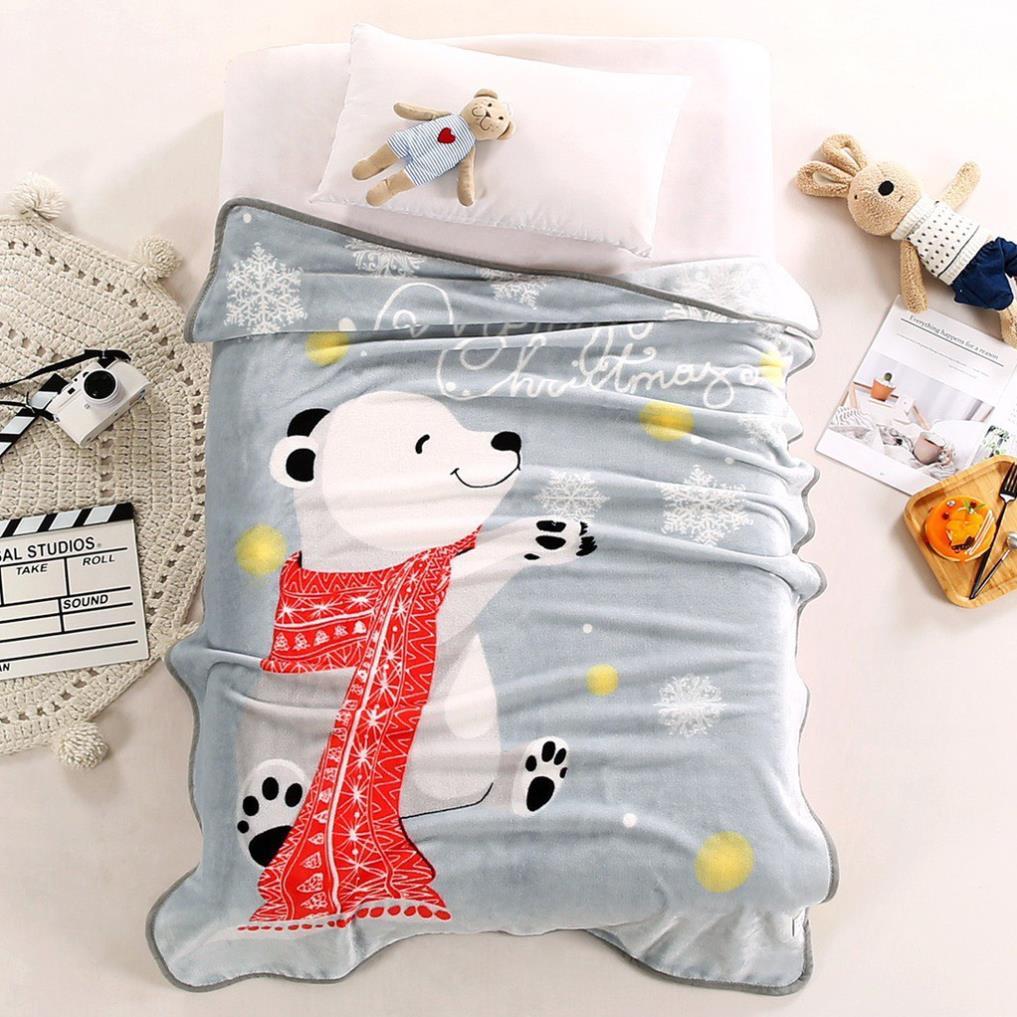 Chăn lông cừu nhung tuyết mịn cho bé nhiều mẫu mã đa dạng