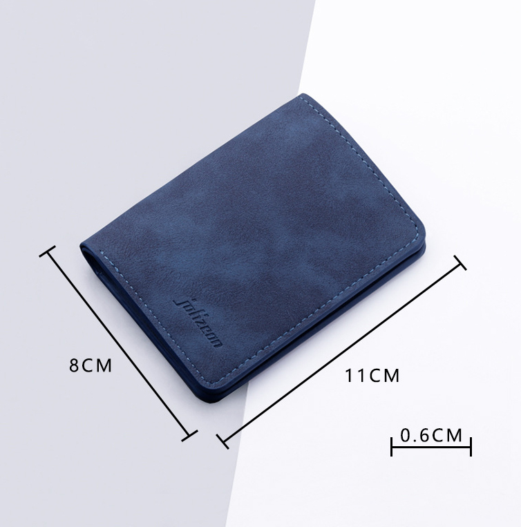 Ví da nam mini 1021 đựng thẻ cầm tay thời trang nhỏ gọn
