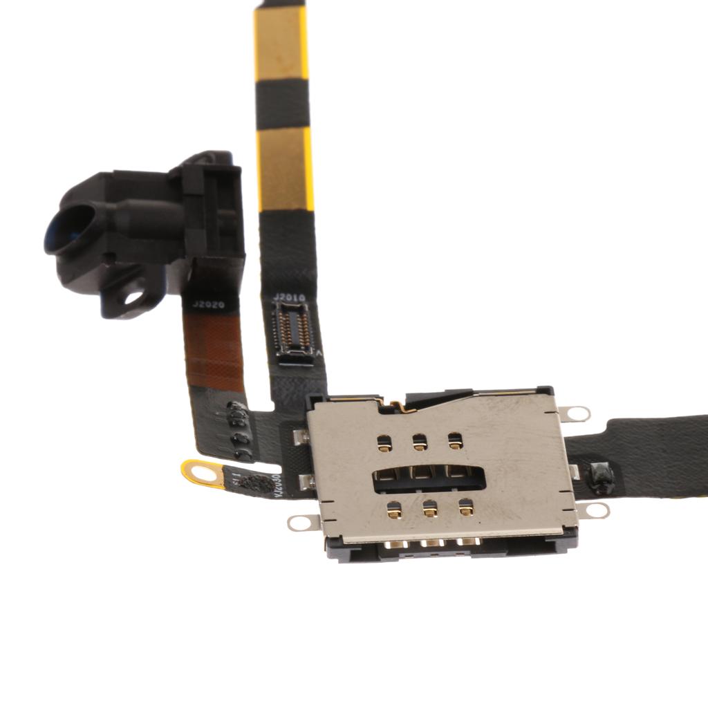 Headphone Jack SIM Card Reader Flex Cable Repair for Apple  2 3G Model