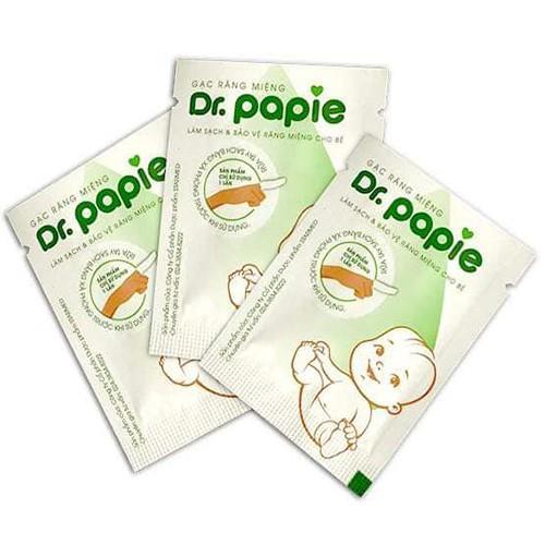 Gạc rơ lưỡi, vệ sinh răng miệng Dr.Papie