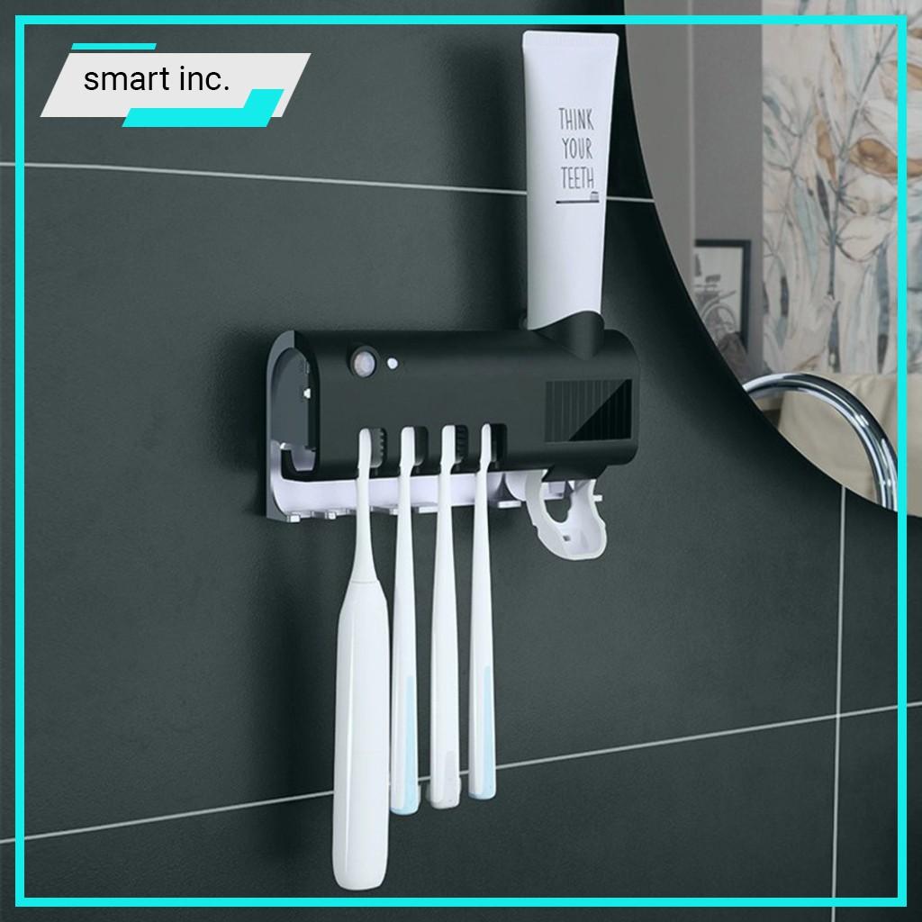 Máy Khử Trùng Treo Bàn Chải Nhả Kem Đánh Răng Diệt Khuẩn Tia UV