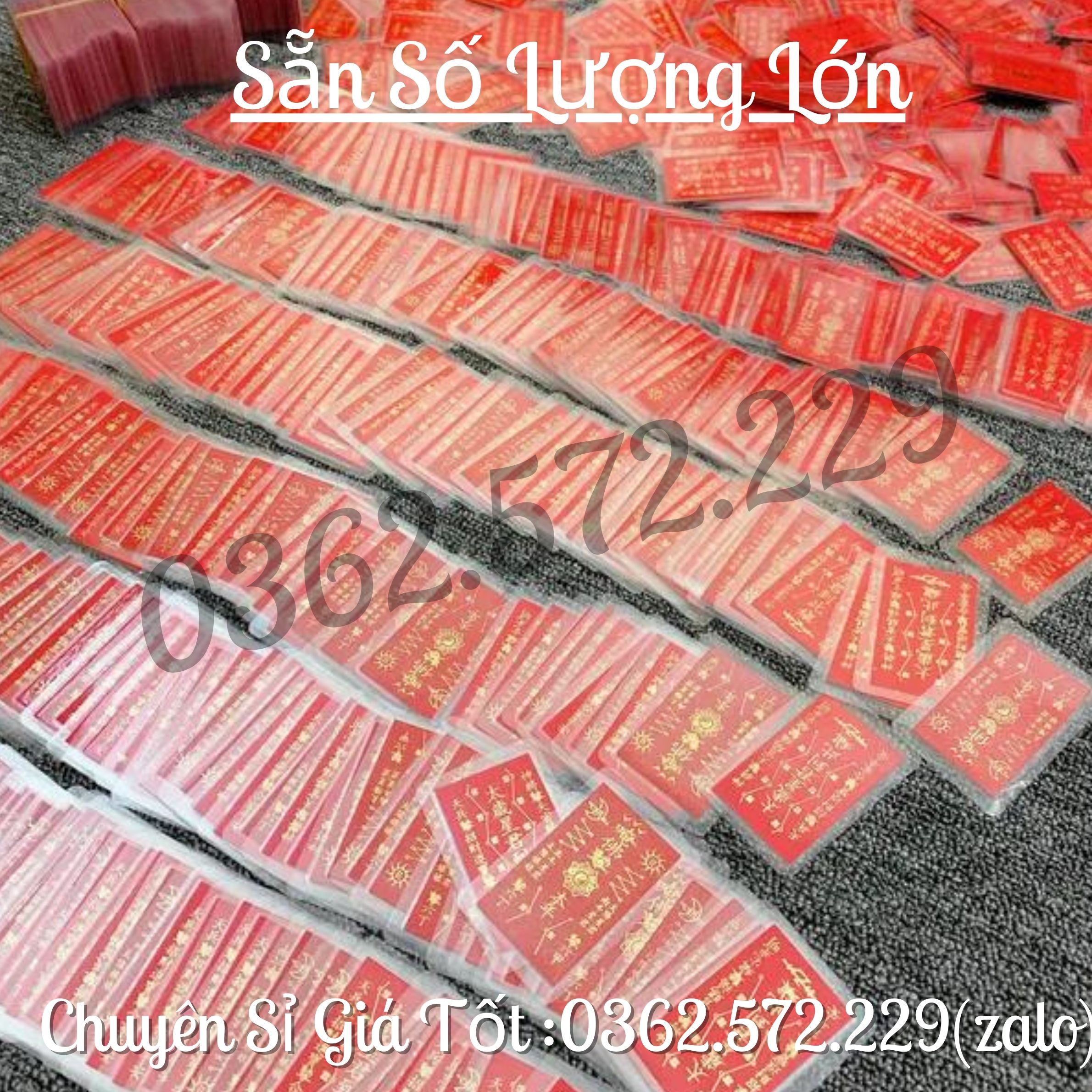 Thẻ Thái tuế đỏ 2023 ép plastic phù hợp bỏ ví, ốp lưng điện thoại