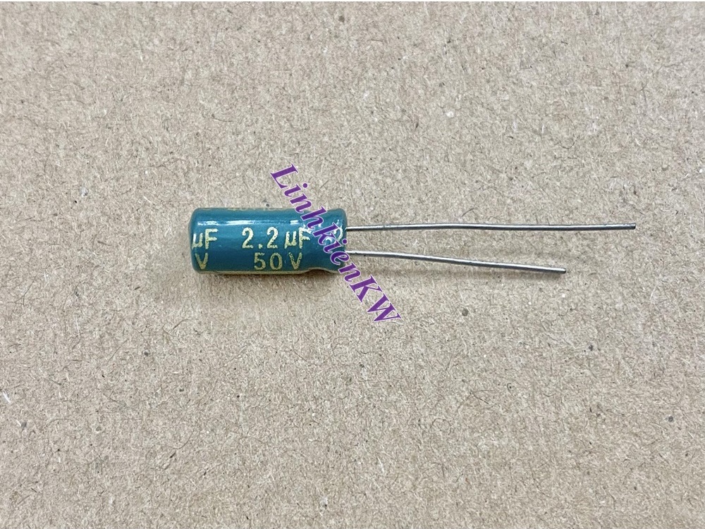 20 cái Tụ hóa 2.2uf 50v tần số cao mới 100%