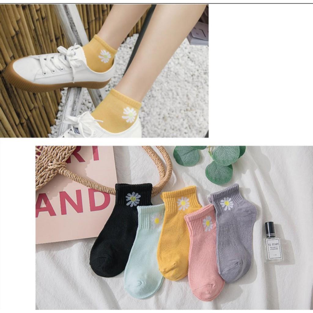 TẤT NGẮN CỔ 50K - Hình siêu xinh, mix màu cá tính