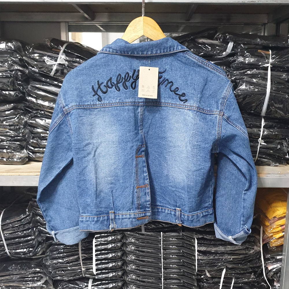 Áo Khoác Jeans Nữ