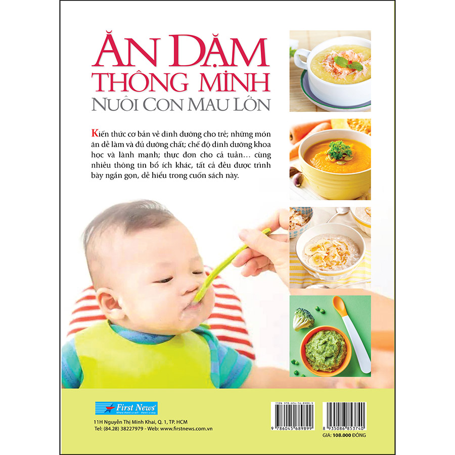 Ăn Dặm Thông Minh - Nuôi Con Mau Lớn (Tái Bản)