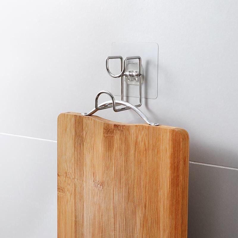 Móc Treo Chậu Dán Tường ANHOME, Móc Inox Treo Chậu Dao Thớt Đa Năng