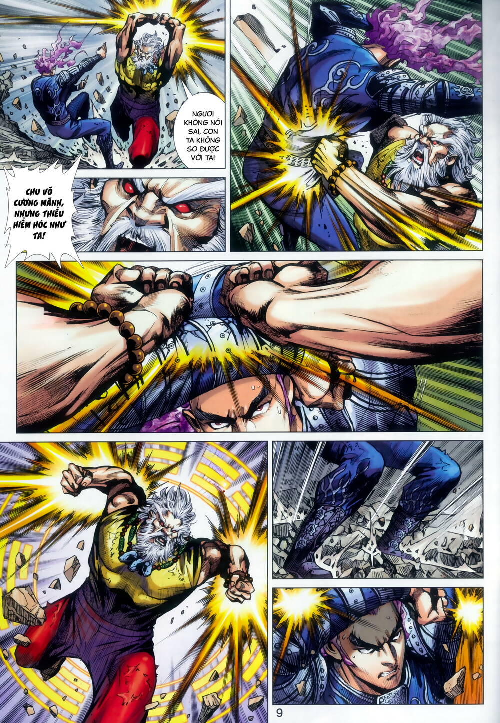 Long Hổ 5 Thế 3 Thế Cừu chapter 92 9