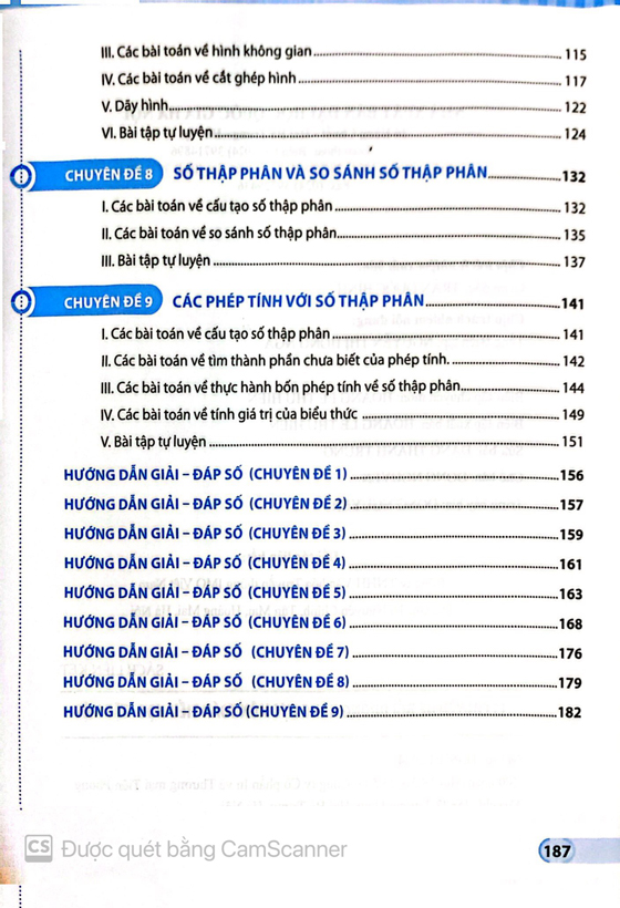 Combo - Sách 15 Chuyên đề Bồi dưỡng năng lực môn Toán Tiểu học Tập 1 + Tập 2