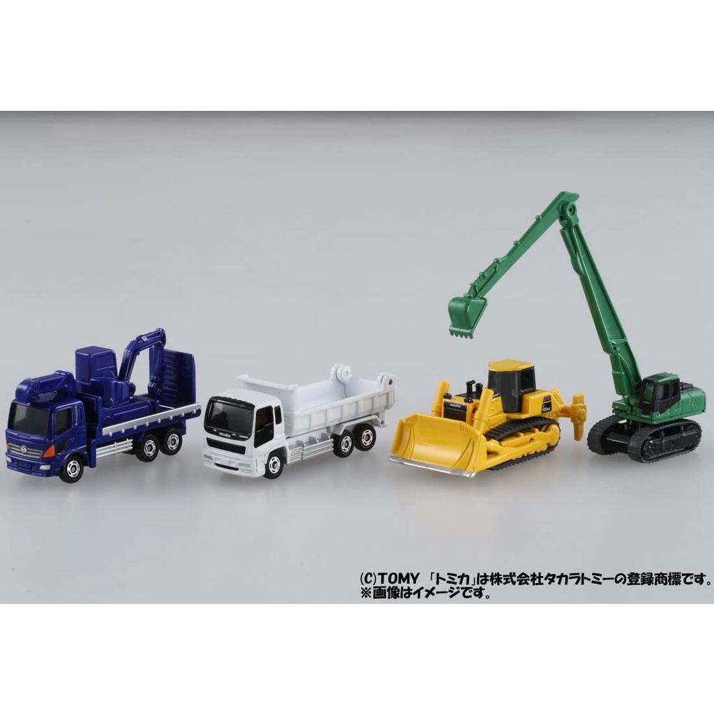 Đồ chơi mô hình Set Tomica Gift Construction Vehicle 4 Chiếc