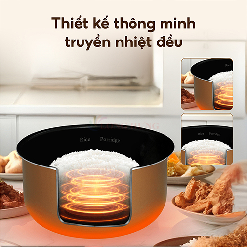 Nồi cơm điện tử Bluestone 1.5 lít RCB-5935 - Hàng chính hãng