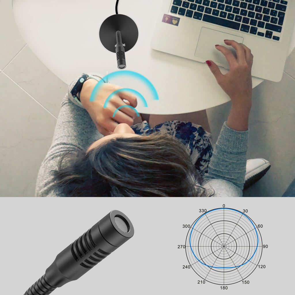 Microphone thu âm Mini FIFINE K050 USB dùng cho PC/Laptop - Hàng Chính Hãng