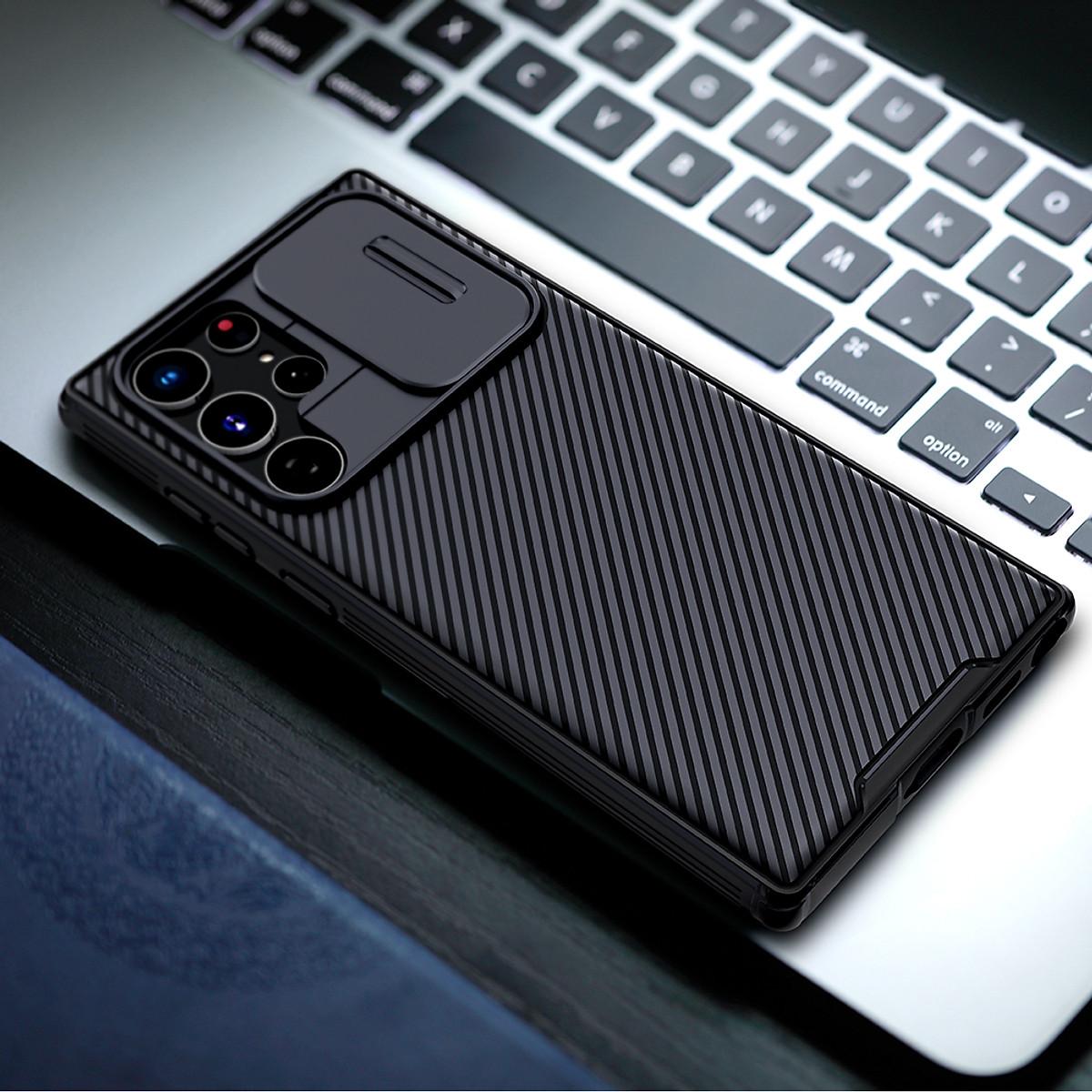 Hình ảnh Ốp lưng chống sốc cho Samsung Galaxy S24 Ultra Camshield Pro nắp đậy bảo vệ Camera - Hàng nhập khẩu