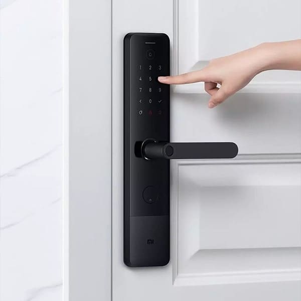 Khóa cửa thông minh Smart Door Lock E, mở cửa bằng vân tay, mật khẩu, mật khẩu tạm thời, Bluetooth, HomeKit, chìa khóa khẩn cấp