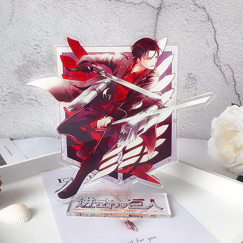 Mô hình standee trưng bày LEVI ACKERMAN Đại Chiến Titan anime (MẪU GIAO NGẪU NHIÊN)