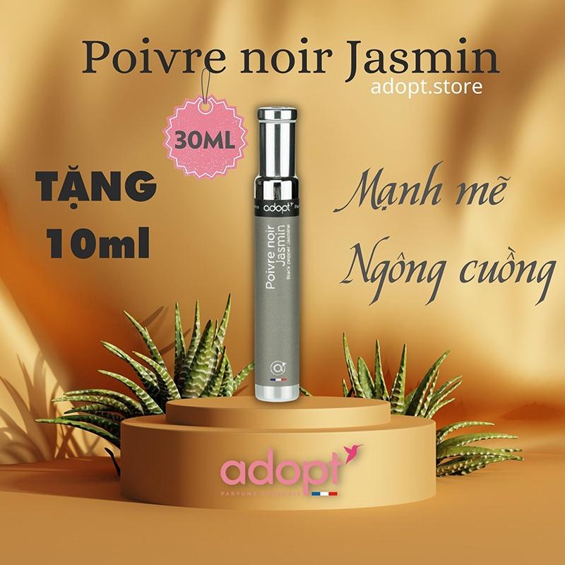 Nước Hoa Nam ADOPT' POIVRE NOIR JASMIN Mạnh Mẽ, Ngông Cuồng, Thơm Lâu