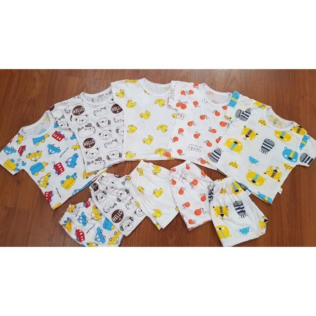 1 bộ COTTON GIẤY - CỘC TAY cho bé từ 4-14kg