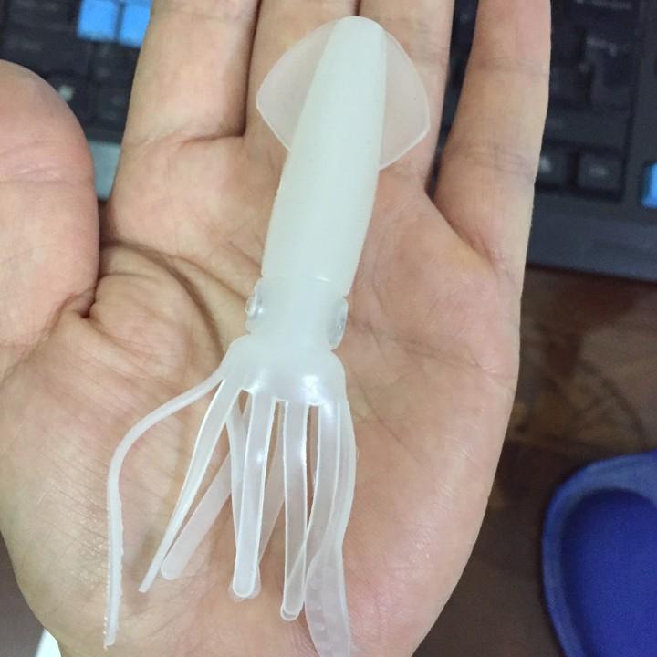 Mực Mềm Giả Mồi Câu Cá Phát Sáng Trong Bóng Tối 8 Gr - thegioidocau