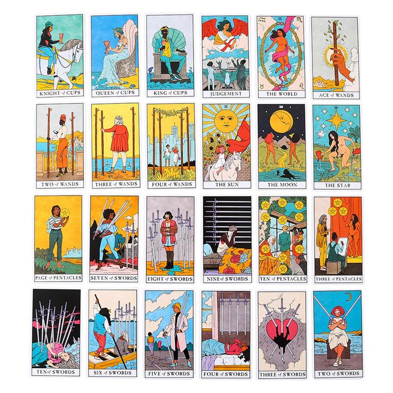 ( Hộp Sắt ) Bộ Bài Modern Witch Tarot