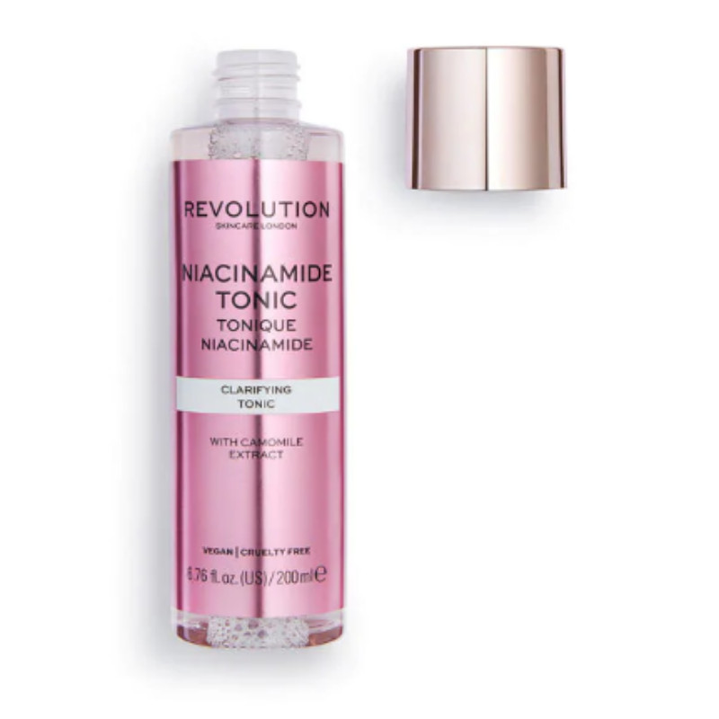 Nước hoa hồng kháng mụn, se lỗ chân lông Revolution Skincare Niacinamide Tonic - 200ml