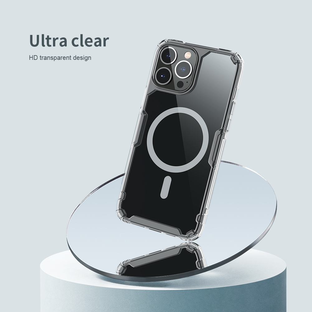 Ốp lưng Nillkin hỗ trợ sạc không dây Nature TPU Pro cho iPhone 13 Pro / iPhone 13 Pro Max - Hàng chính hãng