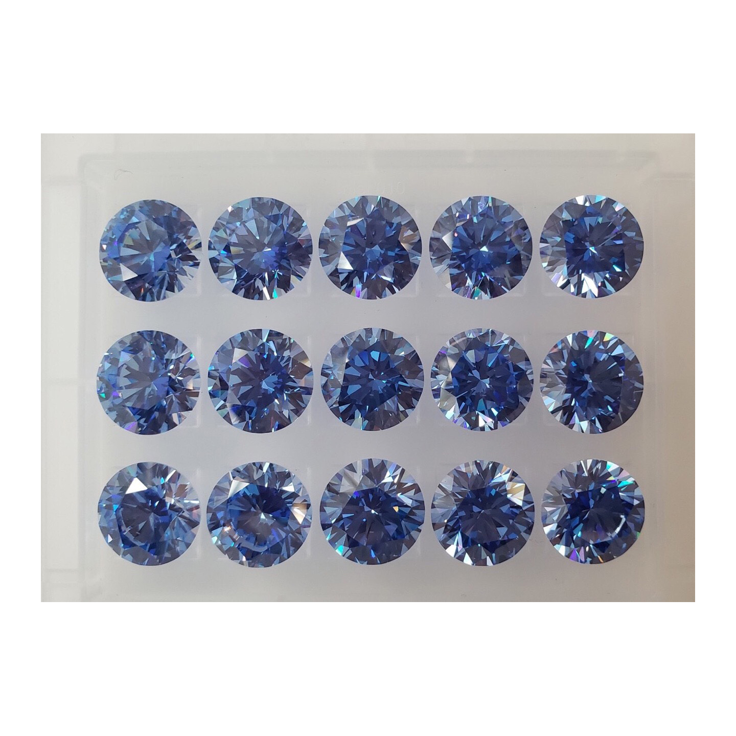 Kim Cương Nhân Tạo FASCINO GEMS Dạng Tròn 6.50 mm Màu TCF