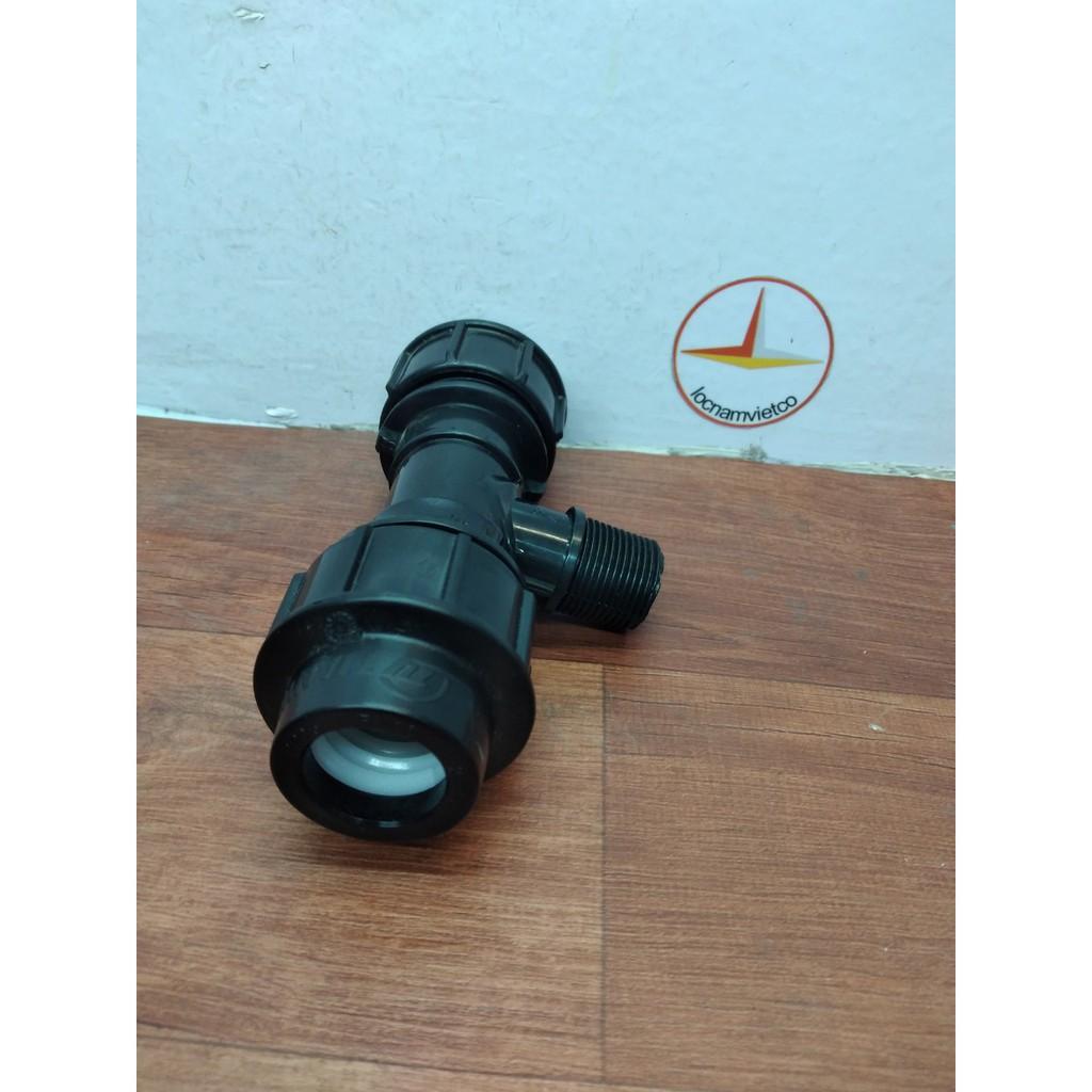 Tê ren ngoài HDPE 25 x 3/4" Tianyan