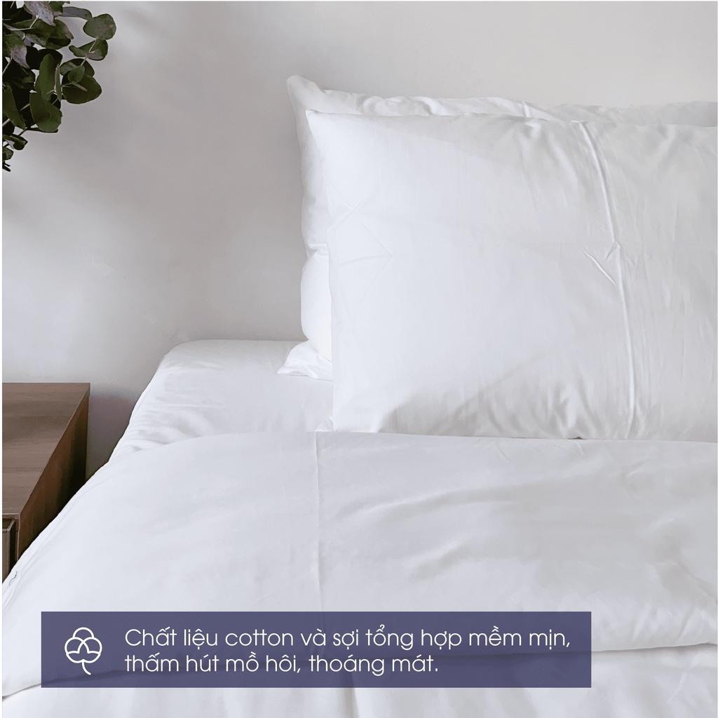 Bộ chăn ga Cotton Changmi Bedding chống nhăn, chống đổ lông - 4 món