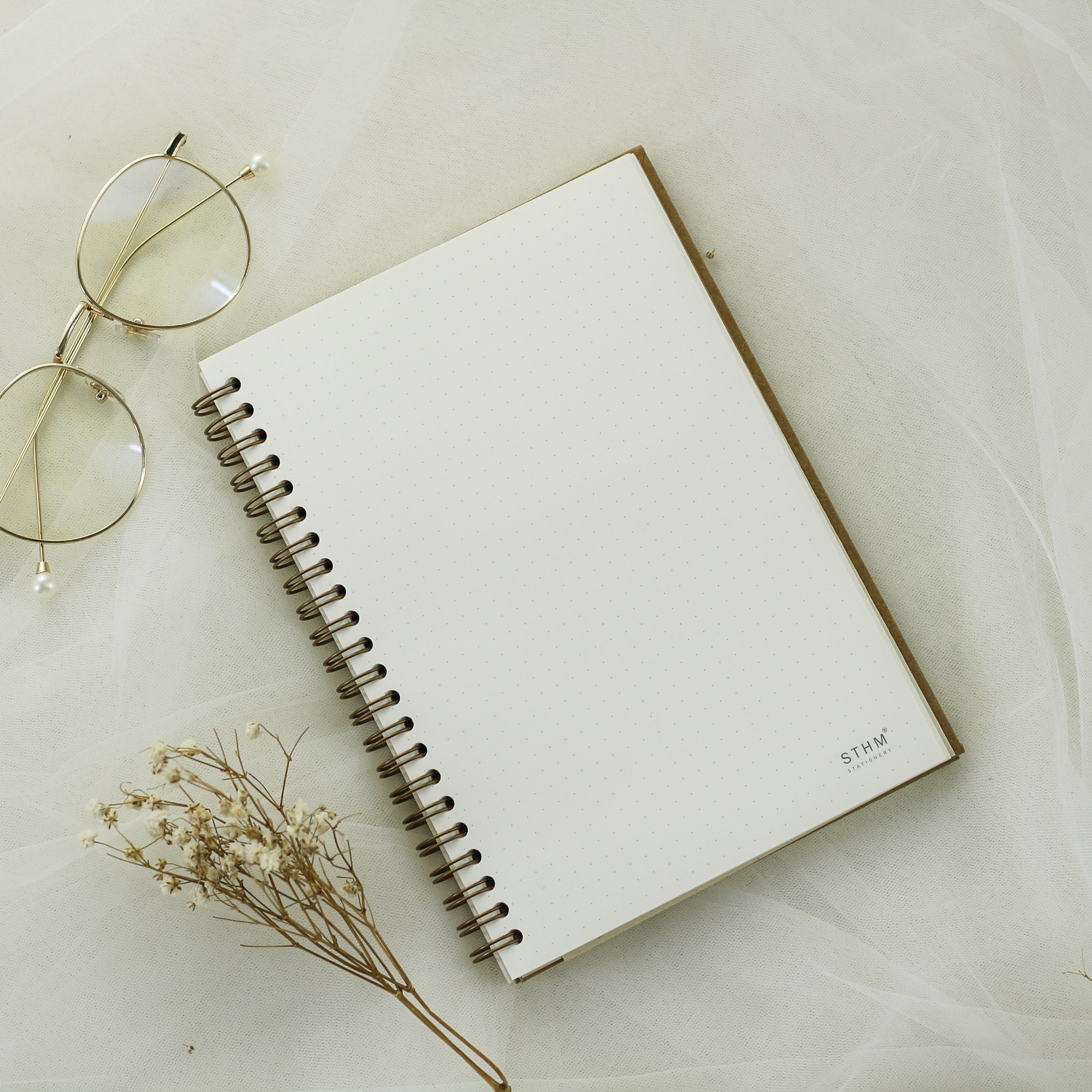 Sổ bìa kraft A5 - Motivation Notebook - Nhưng câu nói động lực - [STHM stationery