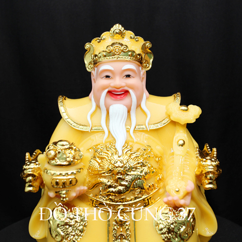 THẦN TÀI THỔ ĐỊA PHÚ QUÝ - MÀU VÀNG