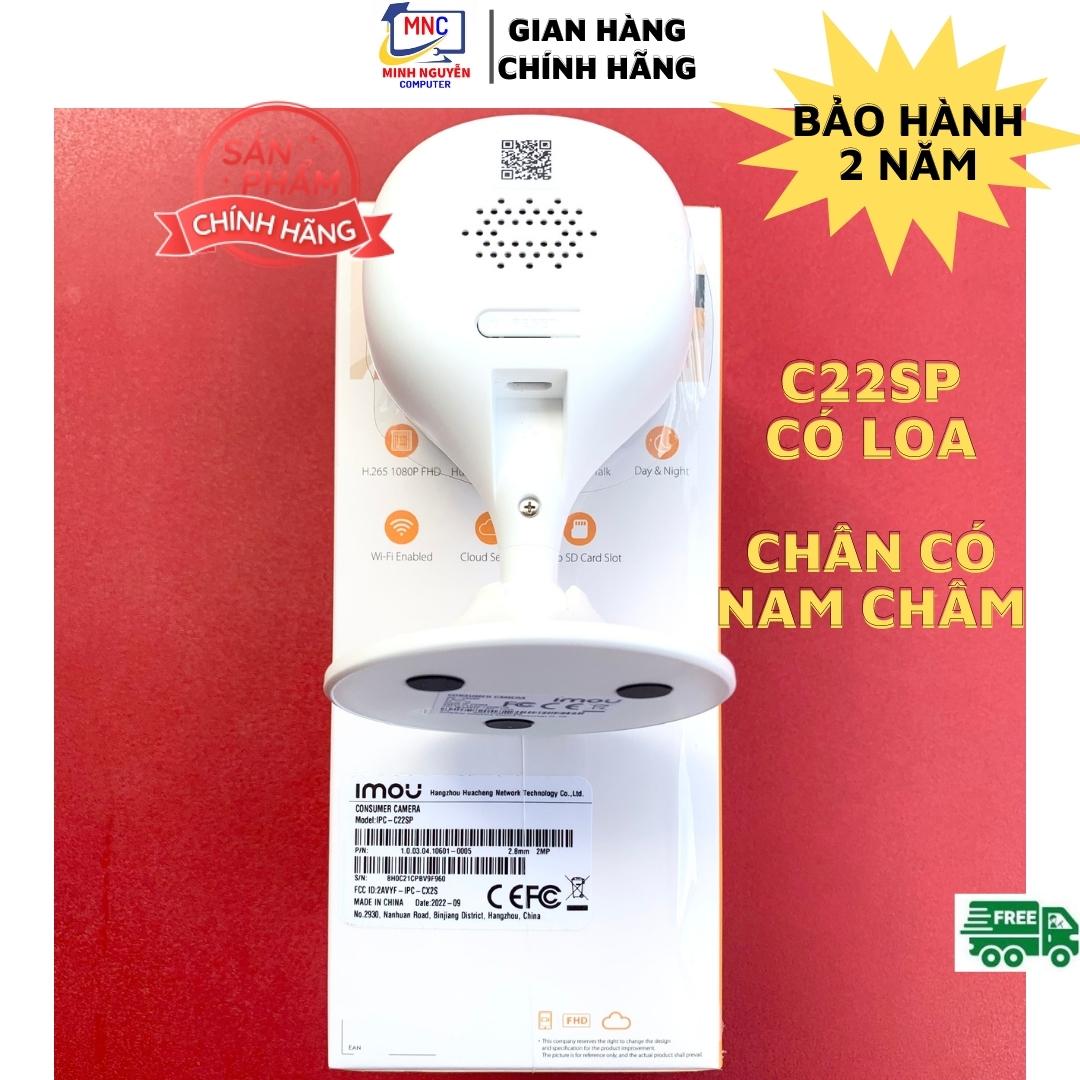 Camera Wifi Imou Cue 2E IPC-C22SP 2Mpx -Mẫu Mới 2022 - Hàng Chính Hãng