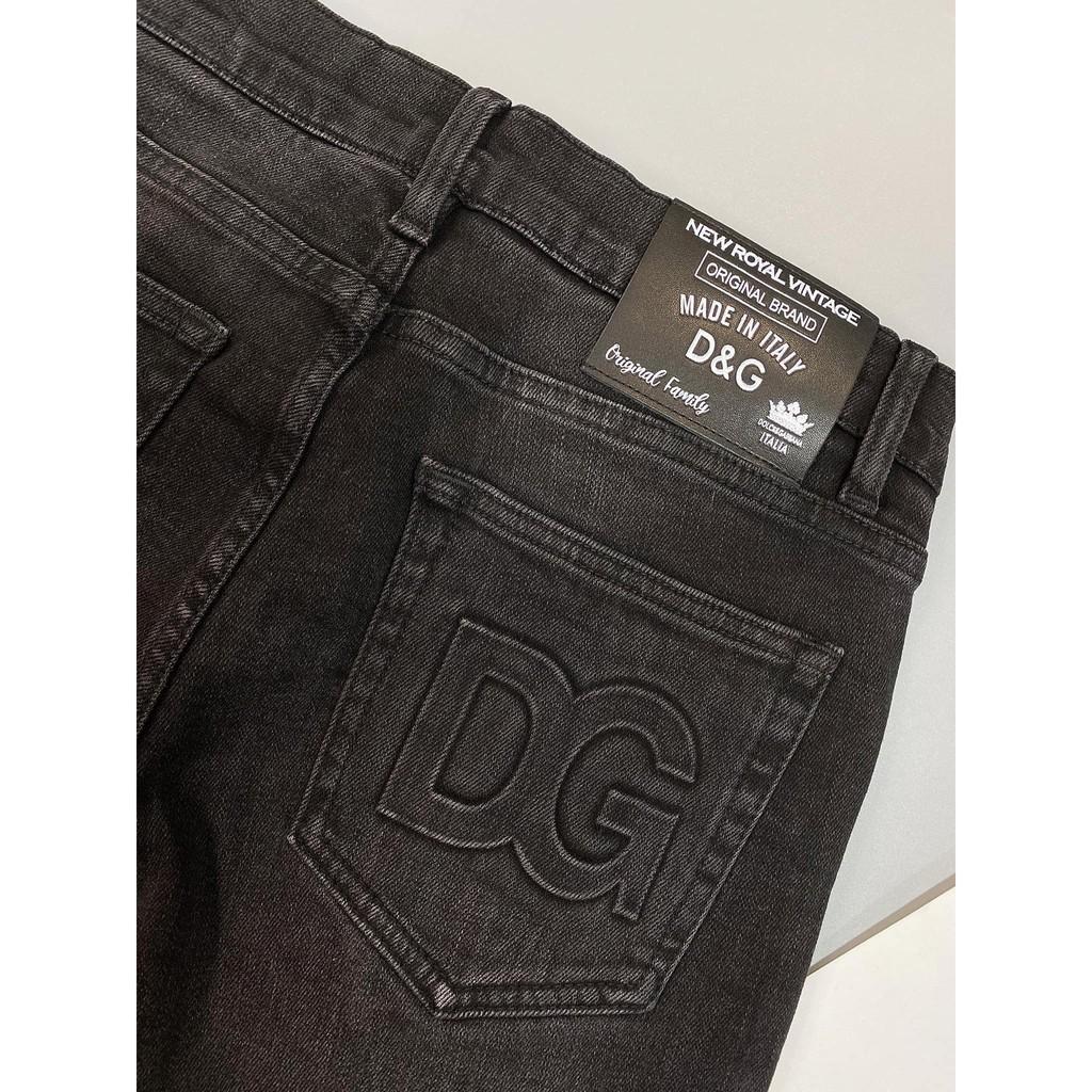 QUẦN JEAN DENIM SIÊU CẤP LOGO THÊU