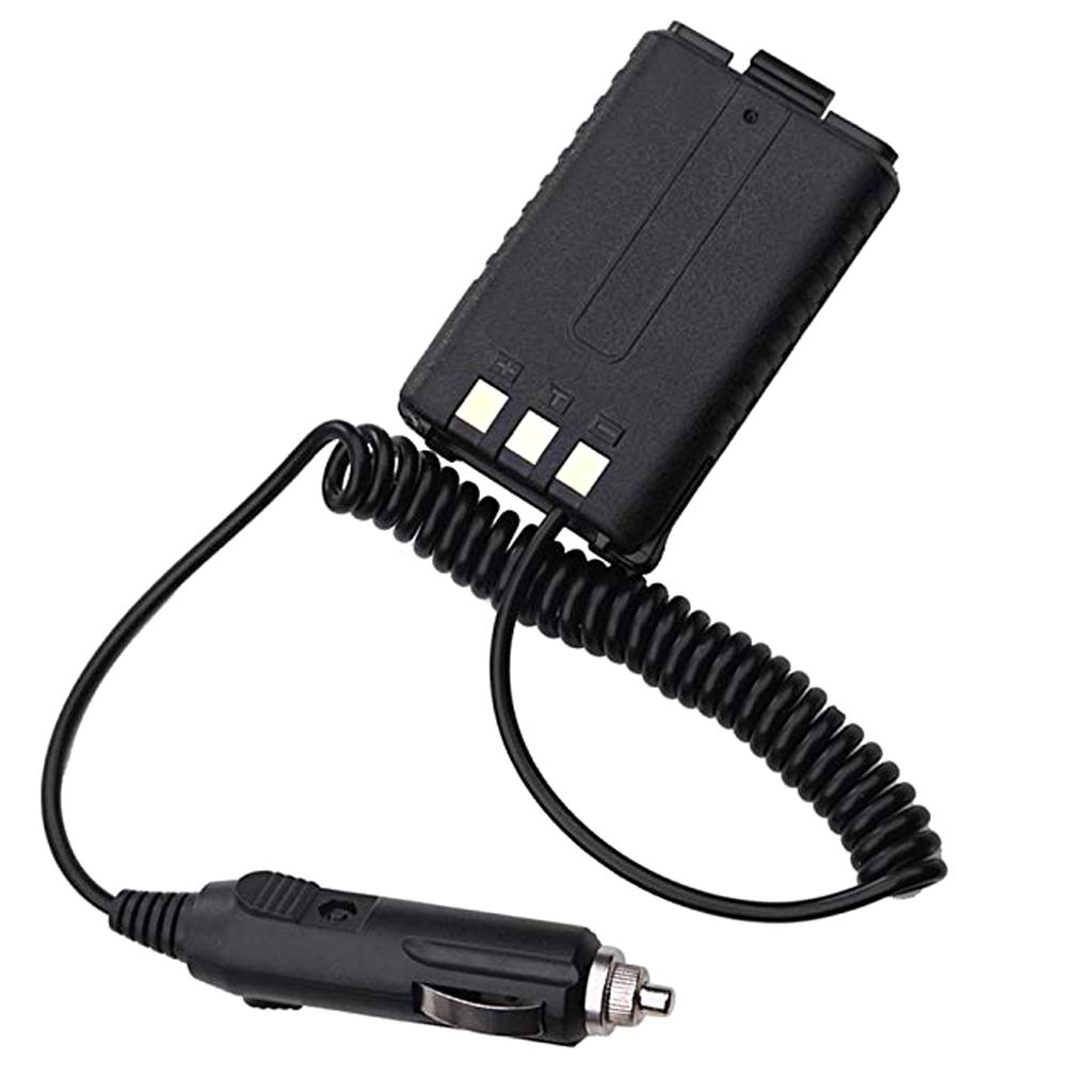 Car Charger Battery Eliminator for BF UV 5R UV5RA UV 5RB UV 5RE Interphone