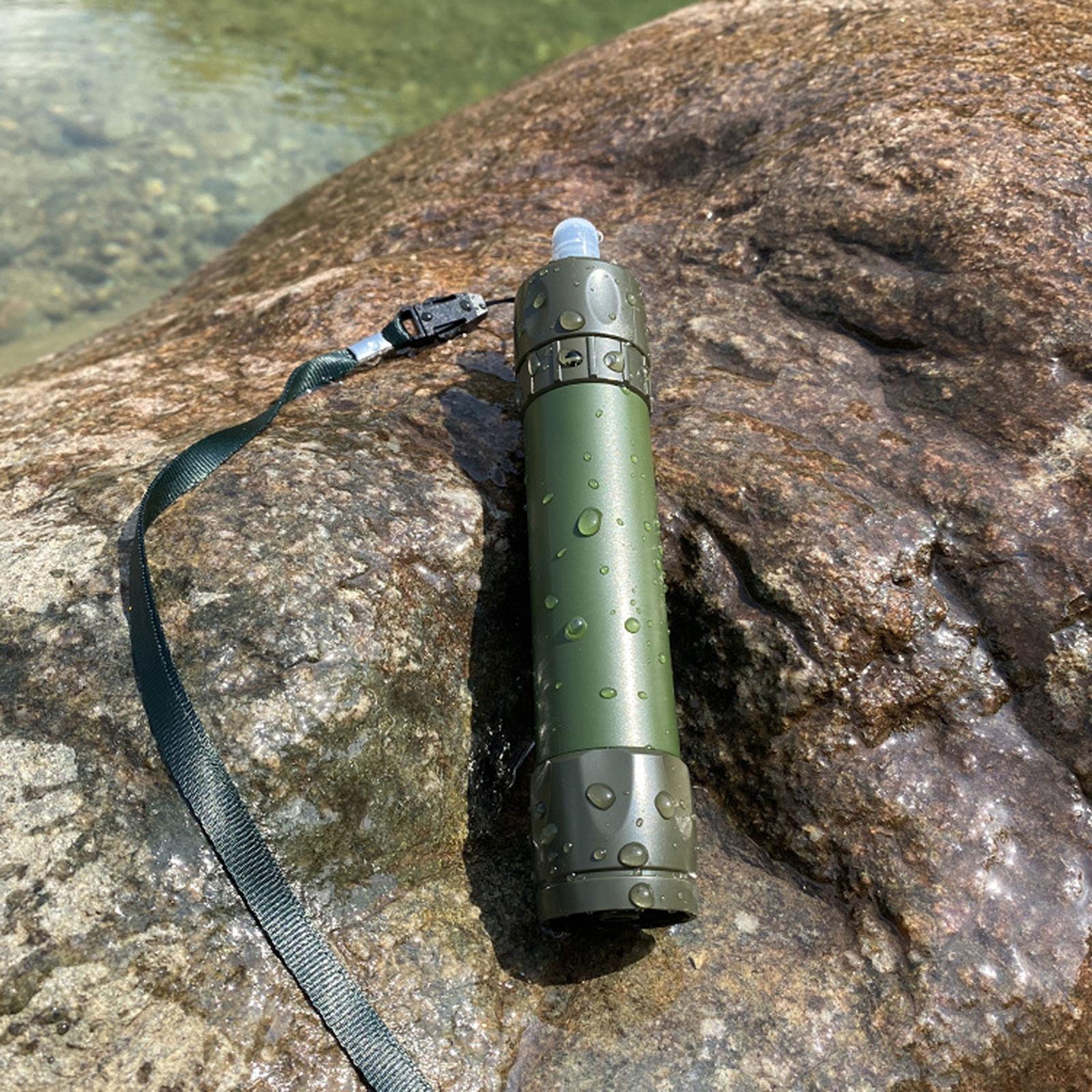 Outdoor Water Filter Straw Purifier Filtration System Camping Hiking Travel