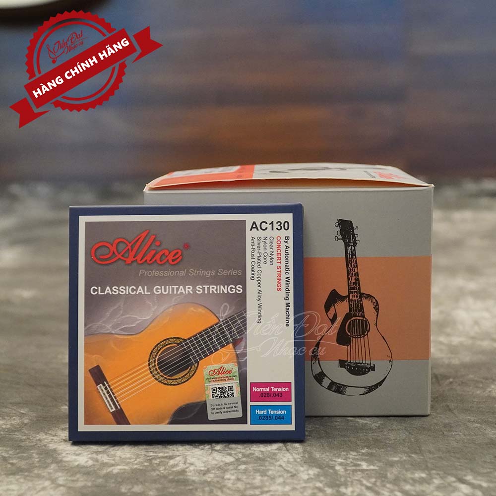 Bộ Dây Đàn Guitar Classic Alice AC-106, Alice AC130, Alice AC136, Alice AC139 - Hàng Chính Hãng