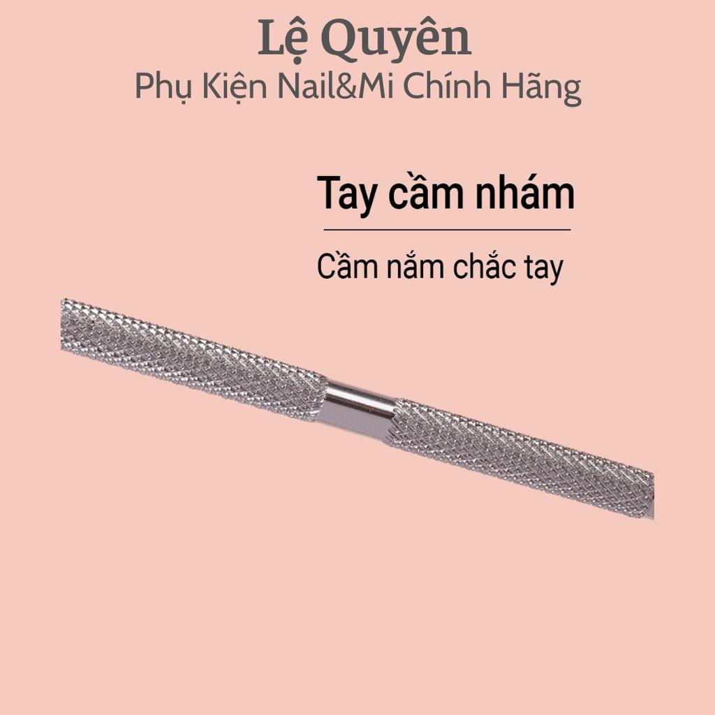 Cây Đẩy Da (Sủi Móng)_Cây Cạo Sơn Gel Lấy Khóe Móng Loại Inox 304 Chuyên Dụng