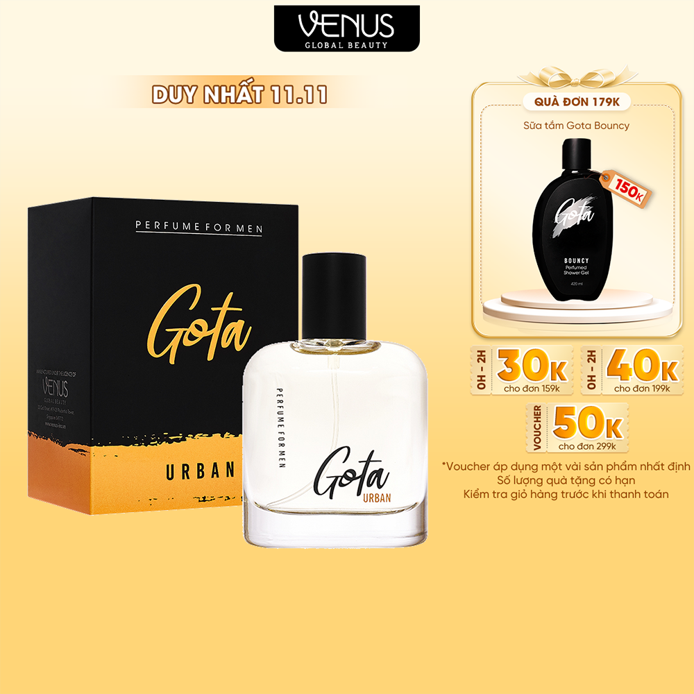 Nước Hoa Nam Gota Urban 50ml Chính Hãng