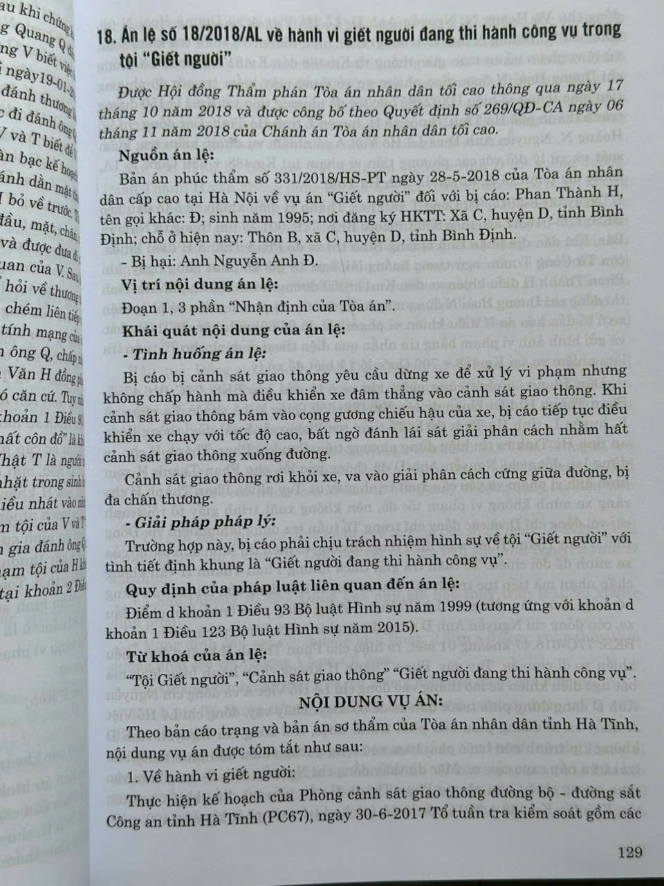 Sách Hệ Thống Án Lệ Việt Nam – Từ Án Lệ số 01 đến Án Lệ số 72 (V2481TP)